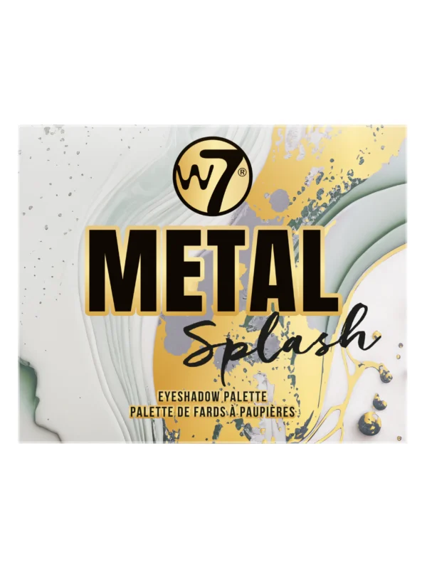 Παλέτα Σκιών Metal Splash W7